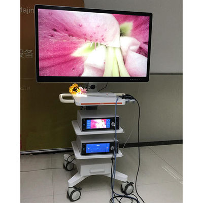 หอคอยระบบกล้องส่องกล้องทางการแพทย์ Ultra 4K DEC3840A สำหรับการผ่าตัดผ่านกล้อง